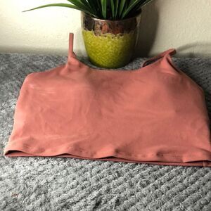 Amazon Essentials Mauve Spandex Crop Tank Top